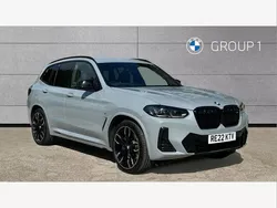 Grey Used 2022 BMW X3 M Sport SUV | £40,695 (Fair price)