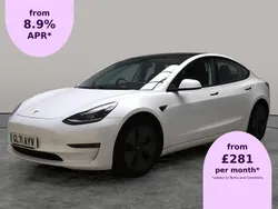 White Used 2021 Tesla Model 3 Long Range Sedan | £18,742 (Fair price)