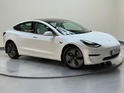 White Used 2019 Tesla Model 3 Standard Range Sedan | £15,495 (Fair price)