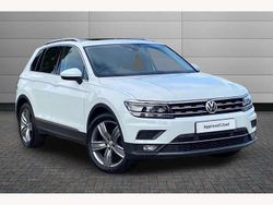 White Used 2018 VW Tiguan SEL SUV | £14,750 (Fair price)