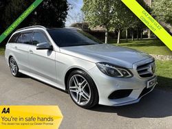 Silver Used 2025 Mercedes E250 AMG line Estate | £12,990