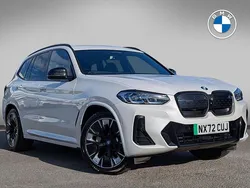 Mineral white metallic Used 2022 BMW iX3 M Sport SUV | £32,742 (A bit pricey)