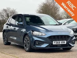 Blue Used 2019 Ford Focus ST-Line X Hatchback | £8,000 (Fair price)
