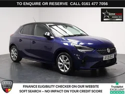 Blue Used 2021 Vauxhall Corsa Elite Hatchback | £10,890 (Fair price)