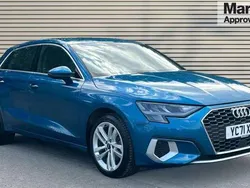 Blue Used 2022 Audi A3 Sport Hatchback | £20,627 (Good price)