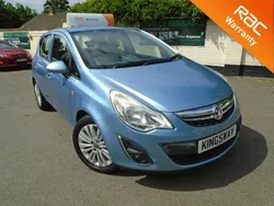 Blue Used 2013 Vauxhall Corsa Hatchback | £3,899 (Fair price)