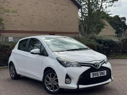 White Used 2015 Toyota Yaris Hatchback | £3,990 (Super price)
