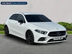 White Used 2022 Mercedes A180 Executive Hatchback | £21,999 (Fair price)