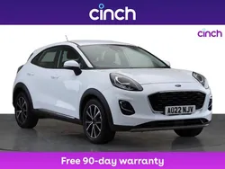 White Used 2022 Ford Puma Titanium Hatchback | £14,999 (Good price)