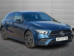 Blue Used 2022 Mercedes A180 Executive Hatchback | £22,890 (A bit pricey)