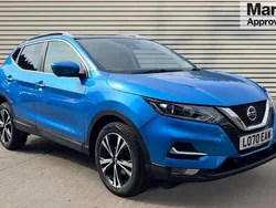 Blue Used 2020 Nissan Qashqai N-Connecta SUV | £12,720 (Good price)