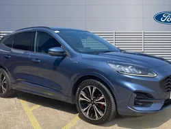 Blue Used 2022 Ford Kuga ST-Line X SUV | £23,162 (Fair price)