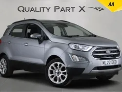Silver Used 2022 Ford Ecosport Titanium SUV | £10,380 (Good price)