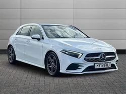 White Used 2018 Mercedes A200 AMG Line Premium Plus Hatchback | £17,550 (A bit pricey)
