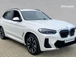 White Used 2023 BMW iX3 M Sport SUV | £32,999 (Fair price)