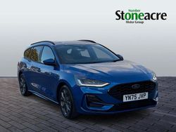 Blue New 2025 Ford Focus ST-Line Estate | £26,995 (Expensive)