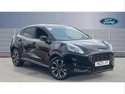 Black Used 2023 Ford Puma Gen-E ST-Line SUV | £15,959 (Fair price)