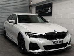 White Used 2021 BMW 320 M Sport Sedan | £23,989 (Fair price)