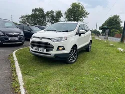 White Used 2015 Ford Ecosport Titanium SUV | £3,995 (Fair price)