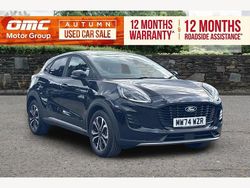 Black Used 2025 Ford Puma Titanium Hatchback | £20,665