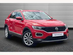 Red Used 2021 VW T-Roc SEL SUV | £20,895 (Fair price)