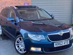Blue Used 2013 Skoda Superb Elegance Estate | £5,795 (Good price)
