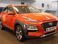 Orange Used 2020 Hyundai Kona Premium SUV | £20,000