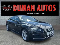 Black Used 2017 Audi A5 S-Line Coupe | £11,995 (Fair price)