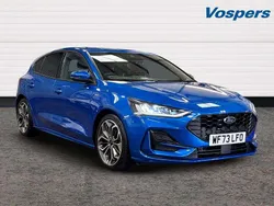 Blue Used 2024 Ford Focus ST-Line X Hatchback | £19,200 (Fair price)