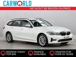 White Used 2021 BMW 318 Comfort Edition Estate | £15,373 (Good price)