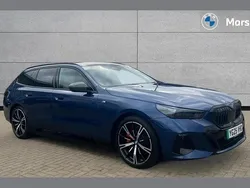 Phytonic blue metallic paint Used 2025 BMW i5 M Sport Sedan | £57,690 (Expensive)