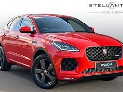 Red Used 2020 Jaguar E-Pace Chequered Flag SUV | £19,194 (Good price)