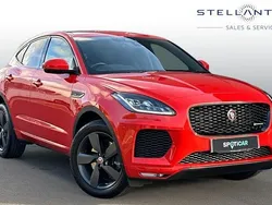 Red Used 2020 Jaguar E-Pace Chequered Flag SUV | £20,320 (Fair price)