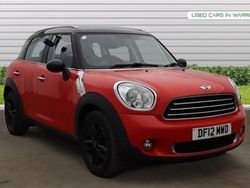 Red Used 2012 Mini Cooper D Countryman SUV | £5,295 (Fair price)