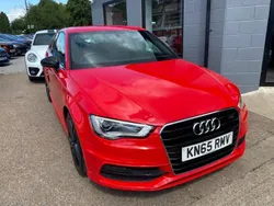 Red Used 2015 Audi A3 S-Line Hatchback | £9,995 (Fair price)