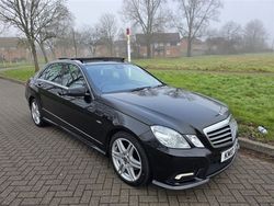 Black Used 2010 Mercedes E220 Sedan | £5,895 (Fair price)