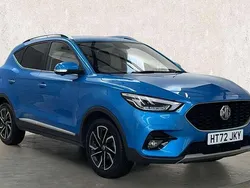 Blue Used 2023 MG ZS Exclusive Sedan | £14,792 (Fair price)
