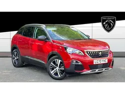 Red Used 2020 Peugeot 3008 Allure SUV | £15,749 (Fair price)