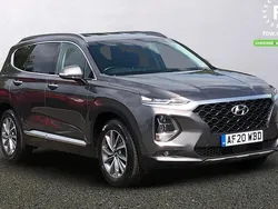 Grey Used 2020 Hyundai Santa Fe Premium SUV | £22,699 (Fair price)