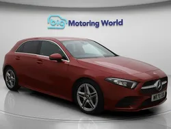 Red Used 2020 Mercedes A200 AMG line Hatchback | £18,300 (Fair price)