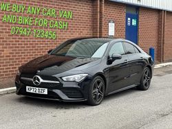 Black Used 2022 Mercedes CLA200 AMG Line Premium Coupe | £23,995 (Fair price)