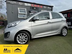 Silver Used 2013 Kia Picanto 2 Hatchback | £3,995 (Fair price)
