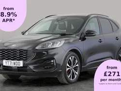 Black Used 2021 Ford Kuga ST-Line X SUV | £18,857 (Fair price)