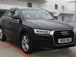 Phantom black Used 2015 Audi Q3 S-Line SUV | £10,475 (Fair price)