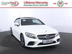 White Used 2019 Mercedes C200 AMG line Cabriolet | £17,499 (Good price)