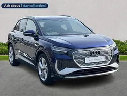 Blue Used 2024 Audi Q4 e-tron S-Line SUV | £33,620 (Super price)