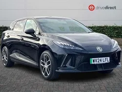 Black Used 2024 MG MG4 EV Trophy Hatchback | £19,999 (Fair price)
