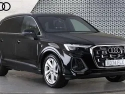 Black Used 2025 Audi Q7 S-Line SUV | £54,990 (A bit pricey)