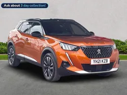 Orange Used 2021 Peugeot 2008 Premium SUV | £16,239 (Fair price)