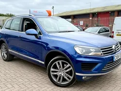 Blue Used 2014 VW Touareg SE SUV | £6,595 (Fair price)